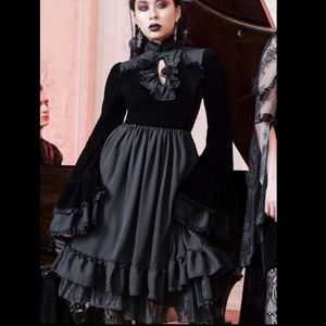 Killstar Lost Girl Ruffle Dress